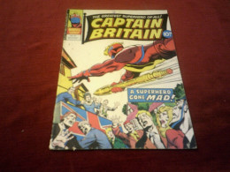 CAPTAIN BRITAIN A SUPER HERO GONE MAD     N° 39     ( 1977 ) - Marvel