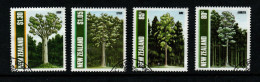 New Zealand SG 1511-14  1989 Trees,used - Gebraucht