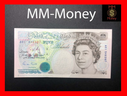 United Kingdom - England - Great Britain  5 £  1990  P. 382  "sig. G.M. Gill"   *first Prefix  A 01*   XF \ AU - 5 Pond
