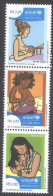 BRAZIL # 07-23 - BREAST-FEEDING  - ALLAITEMENT MATERNEL   - STRIP 3v MINT - Unused Stamps