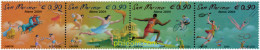 136860 MNH SAN MARINO 2004 28 JUEGOS OLIMPICOS DE VERANO ATENAS 2004 - Ongebruikt