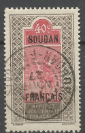 SOUDAN N° 30 CACHET SAN / Used - Usati