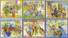 251205 MNH SAN MARINO 2006 CINCUENTENARIO DE LA FEDERACION DE ARBALESTRIEROS - Unused Stamps