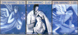240352 MNH SAN MARINO 2008 NAVIDAD - Unused Stamps