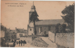 Dav : Ille Et Vilaine : SAINT  COULOMB : L église Et Monument Aux Morts - Saint-Coulomb