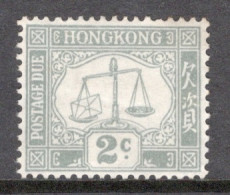 Hong Kong 1938 A Single Postage Due In Mounted Mint - Impuestos