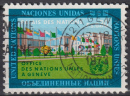 1969 UNO Genf ° Mi:NT-GE 4, Yt:NT-GE 4, Zum:NT-GE 4, Palais Des Nations, Genf - Used Stamps