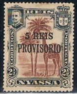 Companhia De Nyassa, 1910, # 50, MH - Nyassaland