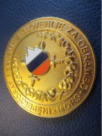 Médaille / Inspektorat Republike Slovenije Za Obrambo/ MORS/Avec Couleurs Slovènes/Date à Déterminer    MED475 - Francia