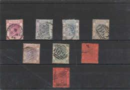 EX-PR-23-09 HONG-KONG. 8 USED STAMPS - Used Stamps