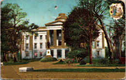 North Carolina Raleigh State Capitol Building Embossed - Raleigh