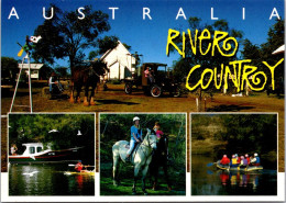 14-9-2023 (1 U 8) Australia - River Country (horse - Boat - Canoe Etc) - Autres & Non Classés