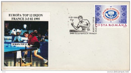 ROMANIA 1995 Special Cover TABLE TENNIS - Registered Shipping! - Cartas & Documentos