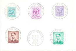 Postzegel Timbre - Bruxelles Brussel 24.12.1966 - Sonstige & Ohne Zuordnung