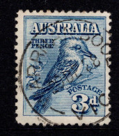 1928 Australia, SG 106, 3d Kookaburra Stamp Exhibition.  Very Fine Used VFU Cat. £6.5 - Oblitérés