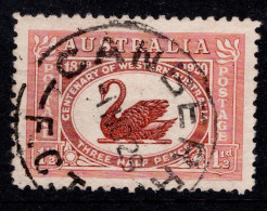 1929 Australia, SG 116, 1.5d  Centenary Of Western Australia Fine Used Pmk. F.C.T. Federal Capital Territory Cat. £2.00 - Oblitérés