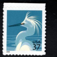 1860511890 2003 SCOTT 3830 (XX) POSTFRIS MINT NEVER HINGED - FAUNA - BIRD - SNOWY EGRET - - Ruedecillas (Números De Placas)