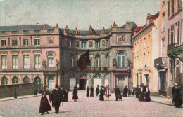 BELGIQUE - Bruxelles - Musée Modernes - Colorisé - Animé - Carte Postale Ancienne - Musées