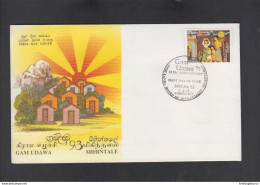 SI LANKA, FDC, RELIGION GAM UDAWA, MIHINTALE  (010) - Hindoeïsme