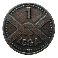 [NC] PARTITI POLITICI - LEGA NORD - 1 LEGA "PIEMONTE LIBERA" - 1992 (k0471) - Monetary/Of Necessity