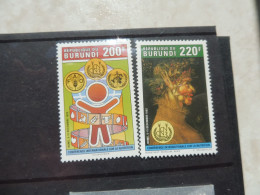 Burundi Serie 1004/1005  Mnh Neuf ** 1992 - Unused Stamps