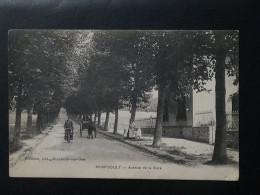 MONTSOULT 1916 - AVENUE DE LA GARE - Montsoult