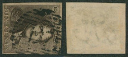 épaulette - N°1 Margé Obl P127 "Visé" - 1849 Hombreras
