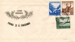 Romania 1953, FDC, Forest's Month - Covers & Documents