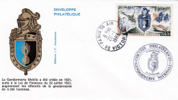 Enveloppe Gendarmerie Mobile 20 Janvier 1983 - Politie & Rijkswacht