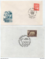 JEUX OLYMPIQUES - OLYMPIA / 1964 - 1972 AUTICHE 2 OBLITERATIONS ILLUSTREES (ref 6468c) - Winter 1964: Innsbruck