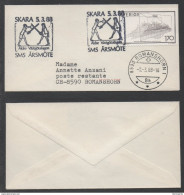 ESCRIME - FECHTEN - FENCING /1988 SUEDE OBLITERATION ILLUSTREE SUR LETTRE POUR LA SUISSE (ref 7238b) - Schermen