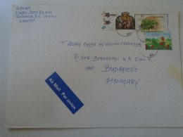 D198212 Canada   Cover  1997 Rosedale BC    Sent To Hungary - Lettres & Documents