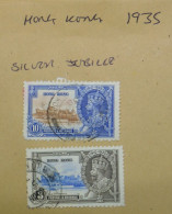 HONG KONG  STAMPS  King George V  Jubilee 1935   ~~L@@K~~ - Used Stamps