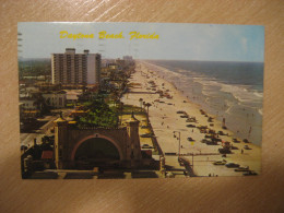 DAYTONA Beach Florida Cancel US Postal Service To Sweden Postcard USA - Daytona