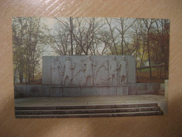 HARRODSBURG Kentucky Old Fort Harrod State Park First Settlement Plaque Postcard USA - Other & Unclassified