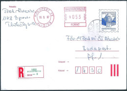 C4649 Hungary Architecture Building Monument Church Mosque Philately Machine Stempel Registered - Moskeeën En Synagogen