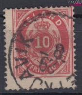 Island 8A Gestempelt 1876 Ziffer Mit Krone (10206245 - Prefilatelia