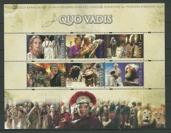 POLAND MNH ** 3681-3686 CINEMA FILM QUO VADIS DE JERZEGO KAWALEROWICZ - Nuovi