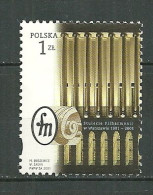 POLAND MNH ** 3696 Musique Centenaire De La Philarmonie De Varsovie - Nuovi