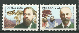 POLAND MNH  ** 3718-3719 JAN CZERSKI. BRONISLAW PILUDSKI - Nuovi