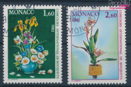 Monaco 1558-1559 (kompl.Ausg.) Gestempelt 1982 Blumenbinderei (10198053 - Used Stamps