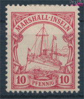 Marshall-Inseln (Dt. Kol.) 15 Mit Falz 1901 Schiff Kaiseryacht Hohenzollern (10214231 - Marshalleilanden