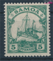 Samoa (Dt. Kolonie) 21 Mit Falz 1919 Schiff Kaiseryacht Hohenzollern (10214216 - Samoa