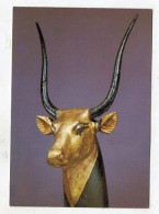 AK 163706 EGYPT - Treasures Of Tutankhamun - Gilded Cow's Head - Museen