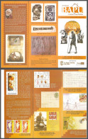 BAPU Mahatma Gandhi, Art And Culture Dept, Stamp Exhibition, MS, FDC, Adv Hard Brochure (**) Inde Indien - Mahatma Gandhi