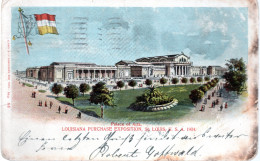 USA-ST LOUIS- PALACE OF ARTS- LOUISIANA PURCHASE EXPOSITION 1904 - St Louis – Missouri