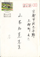 Japan Cover Hongo Tokyo 6-8-1980 Single Franked - Briefe U. Dokumente