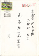 Japan Cover Hongo Tokyo 6-8-1980 Single Franked - Storia Postale