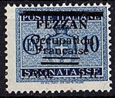 FEZZAN TAXE N°2 N**  Surcharge Fausse - Unused Stamps