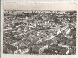 Cp, 86, En Avion Au Dessus De...MONTS SUR GUESNES, Vue Générale, Voyagée 1962, Ed. Lapie - Monts Sur Guesnes